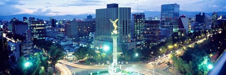 Mexico City, El Angel Monument by Panoramic Images art print