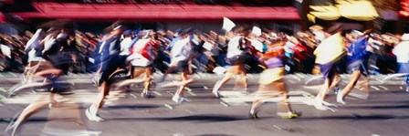 Marathon, New York City by Panoramic Images art print