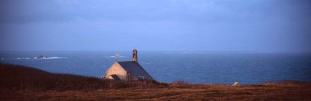 La Chapelle De Saint They, Pointe Du Raz, Finistere, France by Panoramic Images art print