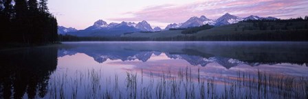 Little Redfish Lake, Sawtooth National Recreation Area, Custer County, Idaho by Panoramic Images art print