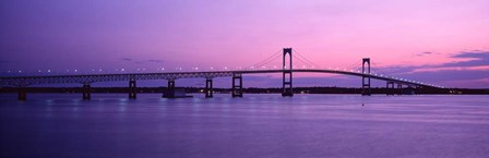 Newport Bridge, Newport, RI by Panoramic Images art print