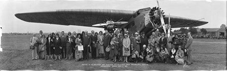 Amelia Earhart, Washington DC by Panoramic Images art print