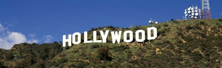 Hollywood Hills Sign, Los Angeles, California by Panoramic Images art print