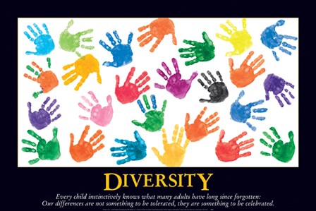 Diversity art print