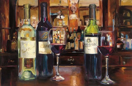Reflection of Wine by Marilyn Hageman art print