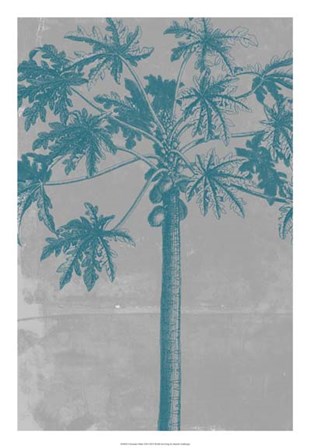 Chromatic Palms VIII by Jennifer Goldberger art print
