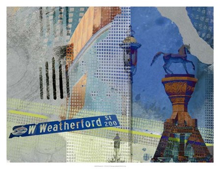 Weatherford St. Ft. Worth by Sisa Jasper art print