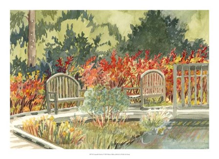 Aquarelle Garden I by Dianne Miller art print