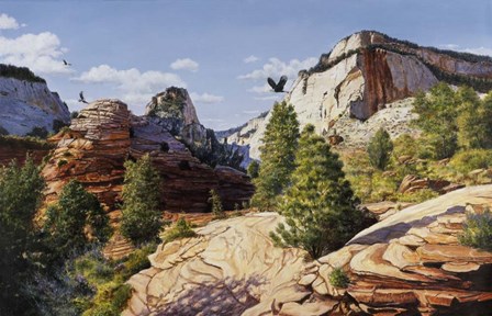 Zion 2 by Bill Makinson art print