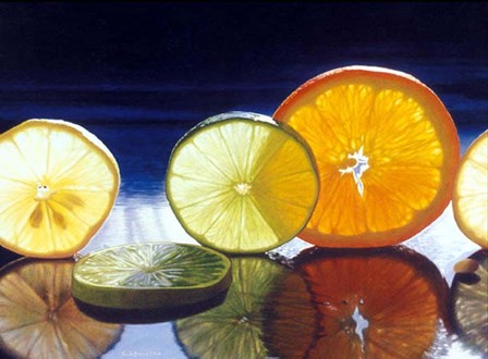 Juicy Fruit by Cecile Baird art print