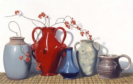 Vases And Vines by Cecile Baird art print