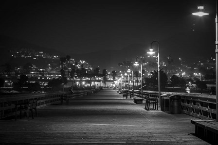 Lonely Pier by Chris Moyer art print