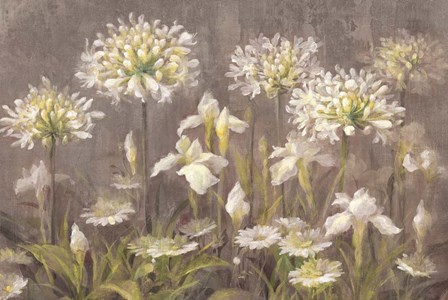 Spring Blossoms Neutral by Danhui Nai art print