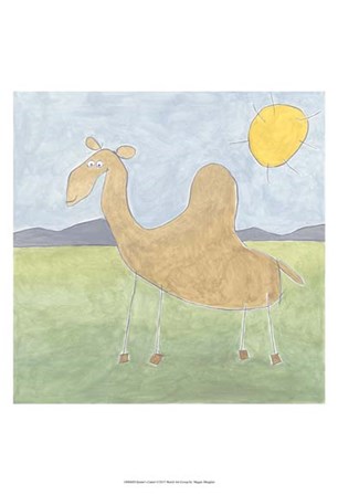 Quinn&#39;s Camel by Megan Meagher art print