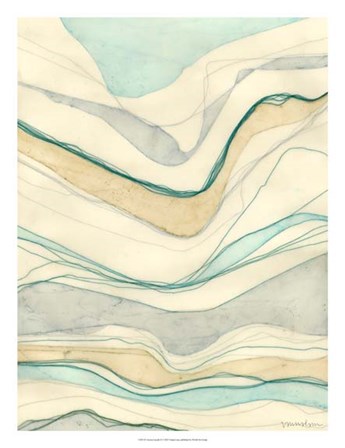 Ocean Cascade II by Vanna Lam art print