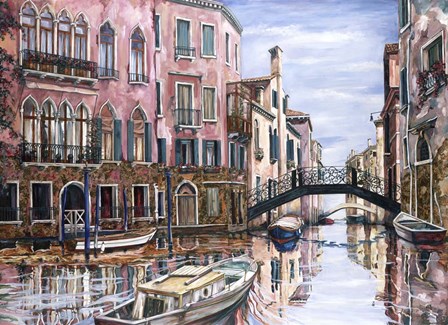 Afternoon In Venice by Karen Stene art print