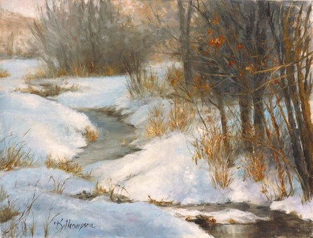 Winter Light by Kathie Thompson art print