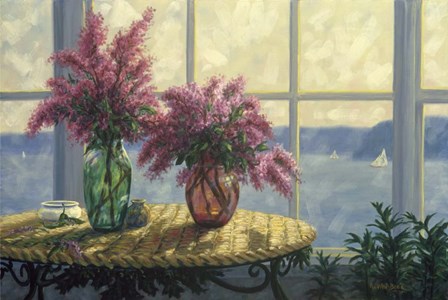 Fresh Lilacs by Randy Van Beek art print
