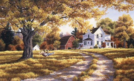 Days Of Autumn by Randy Van Beek art print