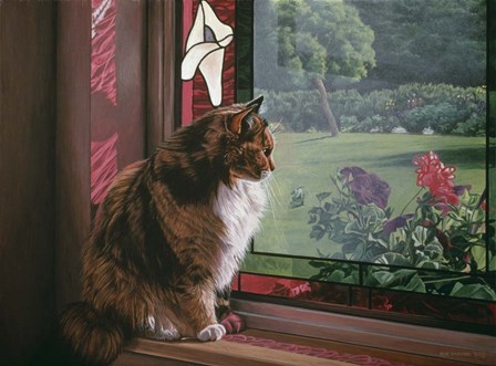 Garden View by Ron Parker art print