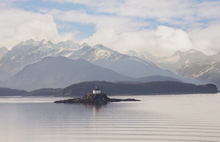 Eldred Rock Lighthouse, Alaska 09 by Monte Nagler art print