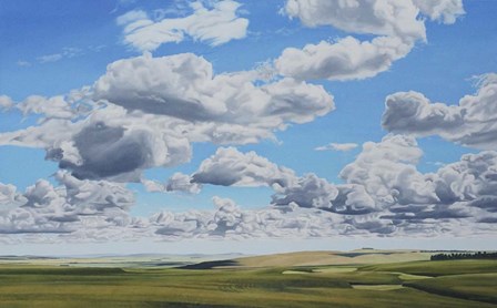 Prairie Clouds by Ron Parker art print