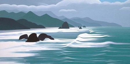 Pacific Coast by Ron Parker art print
