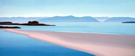 Witty&#39;s Lagoon - Middle by Ron Parker art print