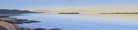 Uplands Beach Dawn by Ron Parker art print