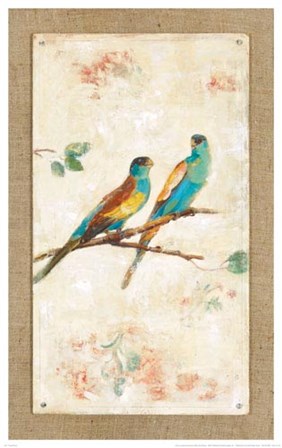 Hooded Parrot by Jillian David Design art print