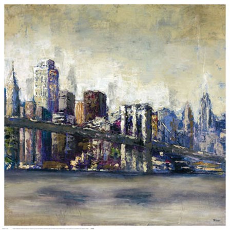 Landmark I by Bridges art print