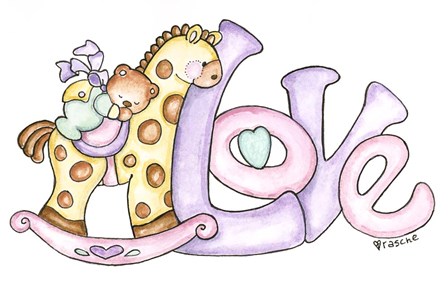 Baby - Love by Shelly Rasche art print