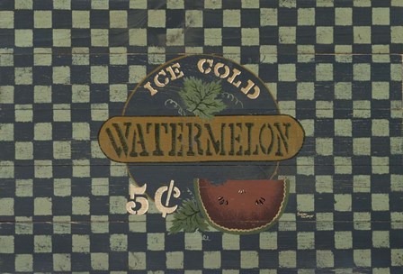 Watermelon by Susan Clickner art print