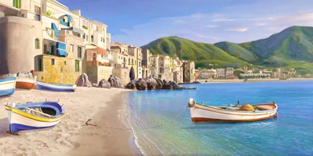 Cefalu by Adriano Galasso art print