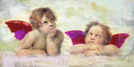 Raphael&#39;s Putti 2.0 by Eric Chestier art print