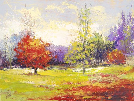 Colori d&#39;Autunno by Luigi Florio art print