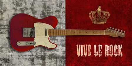 Vive le Rock by Steven Hill art print