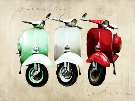 Proudly Italian by Teo Rizzardi art print