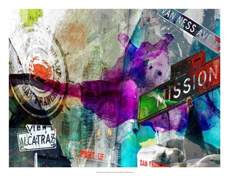 San Francisco Signs III by Sisa Jasper art print