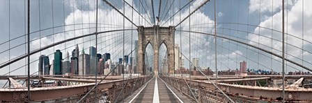 Brooklyn Bridge by Shelley Lake art print