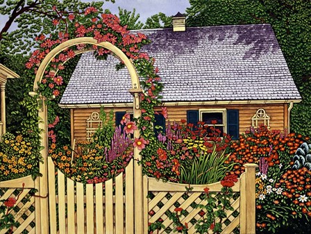 Flowering Arbor by Thelma Winter art print