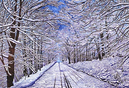 The Road Less Traveled by Thelma Winter art print