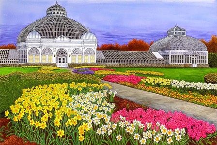 Botanical Gardens, Buffalo, NY by Thelma Winter art print