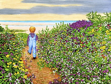 Down To The Sea Again, Georgia by Thelma Winter art print