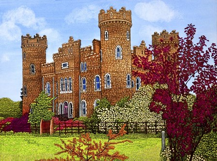 Ireland - Clonyn Castle, Co Westmeath by Thelma Winter art print