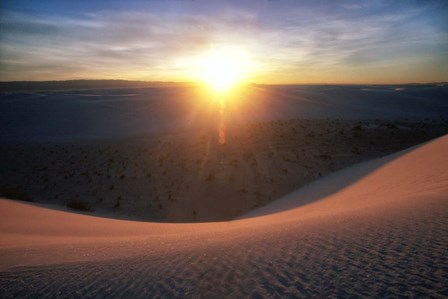 Curved Dune Spot Removed by Thomas Haney art print