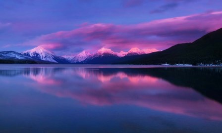 Glacier McDonald by Thomas Haney art print