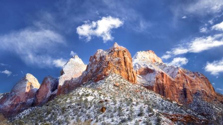 Zion Mountain Clouds by Thomas Haney art print