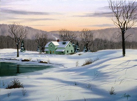 Winter Landscape 35 by Thomas Linker art print