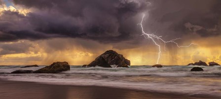 Storm At Face Rock1 by Darren White Photography art print